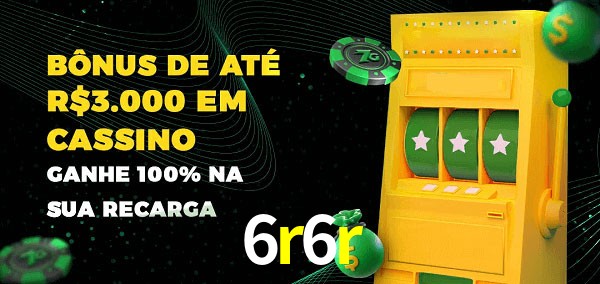 6r6r melhor bônus de depósito